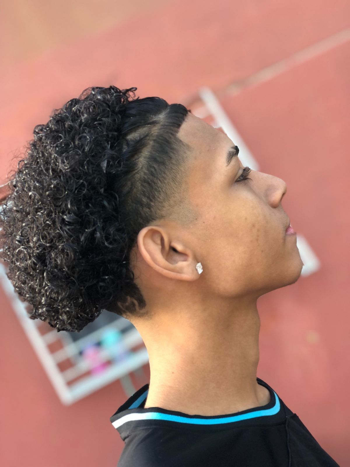 Curly Hair Corte De Cabelo Masculino Undercut Cacheado Corte